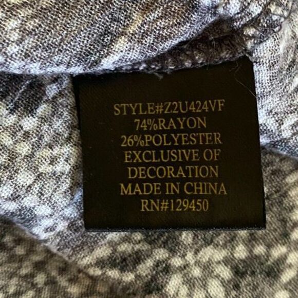 Lee Boho Long Bell Sleeve Pullover Top Size L - Picture 9 of 9